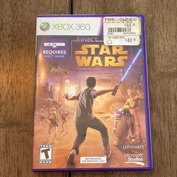 Kinect Star Wars - Xbox 360 - Version Française - Très Bon état - 2012